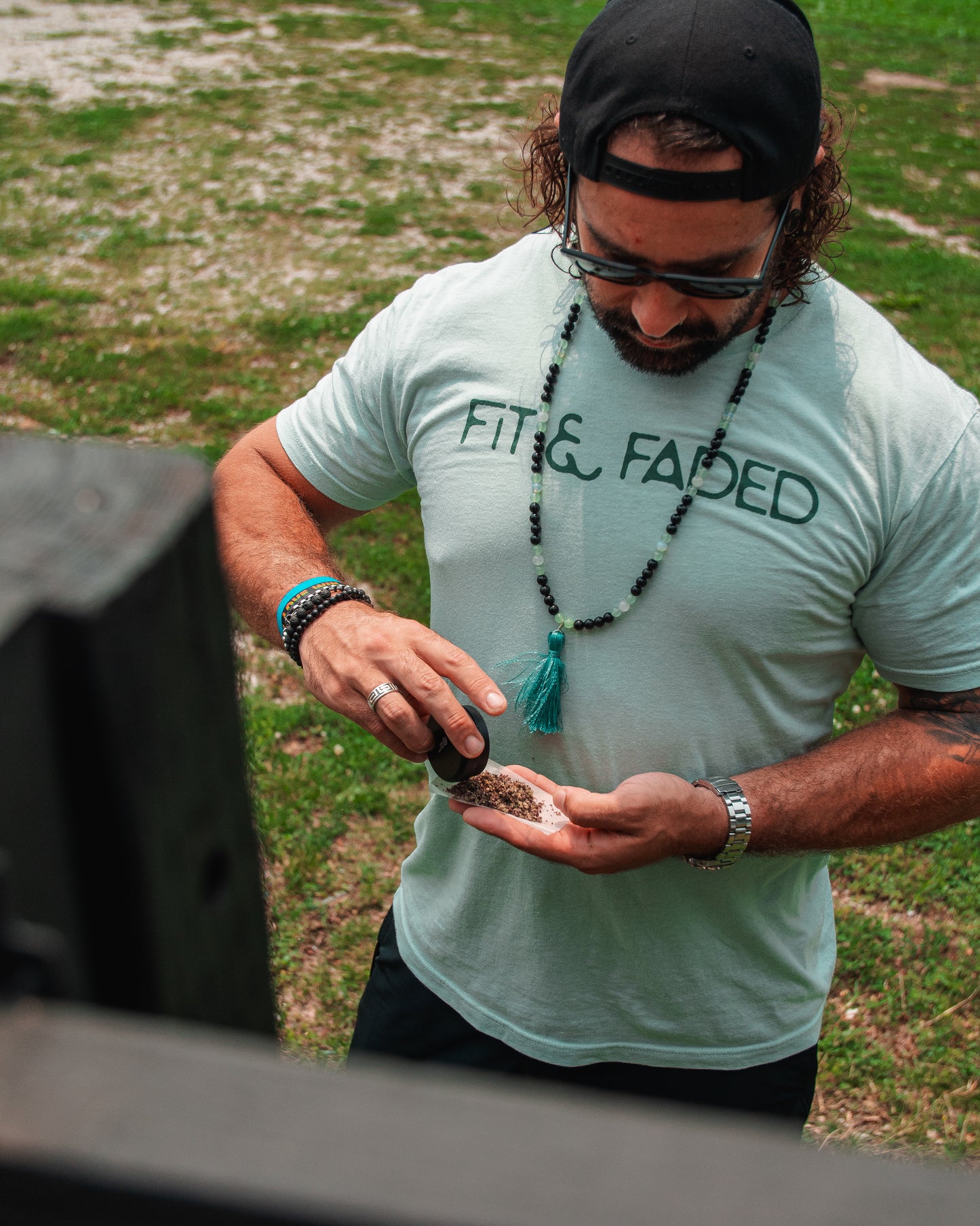 Fit & Faded Lifestyle Tee - Mint