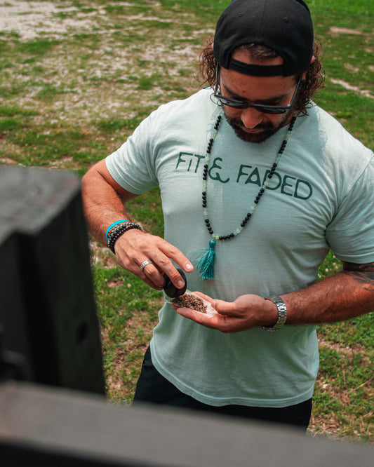 Fit & Faded Lifestyle Tee - Mint