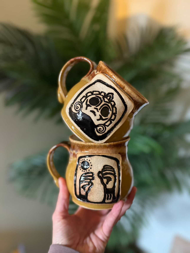 Handmade Ceramic Mugs | Pair