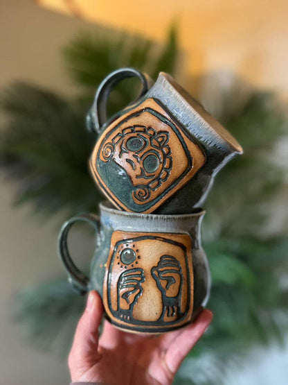 Handmade Ceramic Mugs | Pair